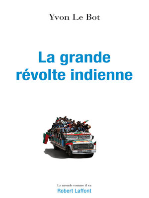 cover image of La grande révolte indienne